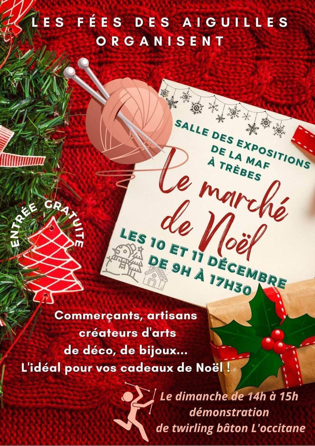 MARCHE DE NOEL CHATEAU DE TREBES LATELIERDECARINE11