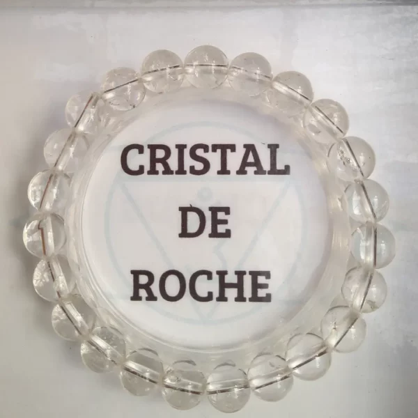 Cristal de roche = Développement cérébral – Imagination – Clair-voyance – Méditation – Développer perceptions & intuitions